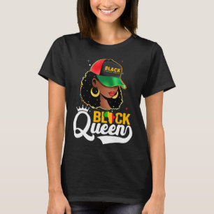 T-shirt Mois de l'histoire des Noirs Reine noire