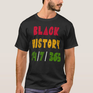 T-shirt Mois de l'histoire des Noirs Un mois ne peut pas t