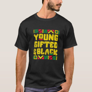T-shirt Mois de l'histoire des Noirs Young ed & Black Mela