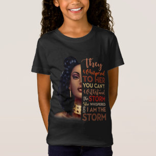 T-Shirt Mois De L'Histoire Noire - Africaine Femme Afro Je
