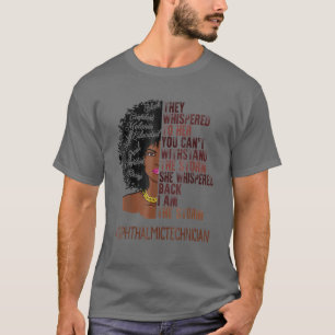T-shirt Mois De L'Histoire Noire Africaine Femme Afro Je S