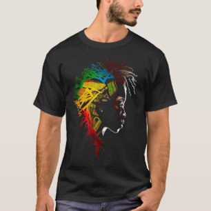 T-shirt Mois de l'histoire noire Ancêtres afro-américains