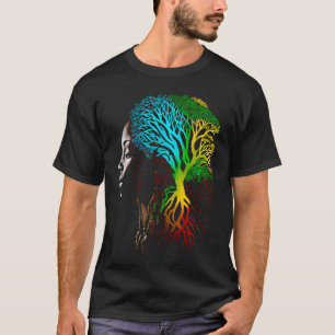 T-shirt Mois de l'histoire noire Ancêtres afro-américains