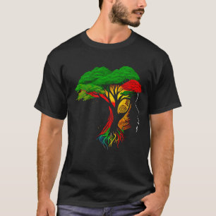 T-shirt Mois de l'histoire noire Ancêtres afro-américains