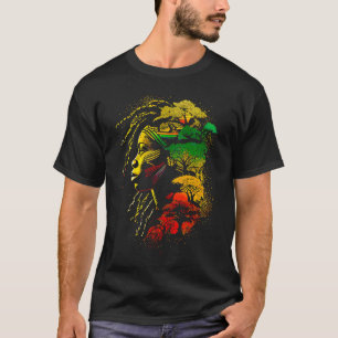 T-shirt Mois de l'histoire noire Ancêtres afro-américains