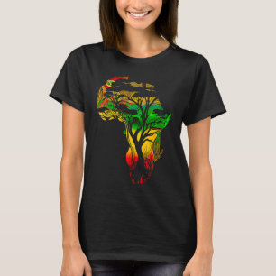 T-shirt Mois de l'histoire noire Ancêtres afro-américains