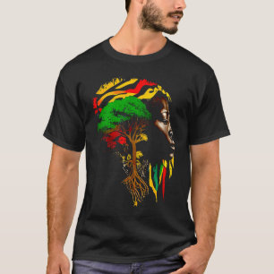 T-shirt Mois de l'histoire noire Ancêtres afro-américains