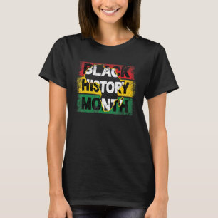 T-shirt Mois de l'histoire noire drôle Afrique Vintage Car