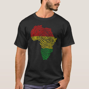 T-shirt Mois de l'histoire noire femme Africaine Black Pri