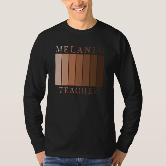 T-shirt Mois de l'histoire noire Melanin Black Pride Ensei (Devant)