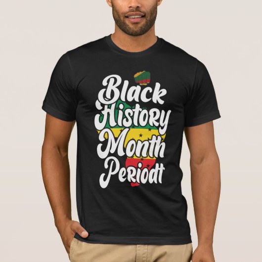 T-shirt Mois de l'histoire noire Melanin Héros rêve comme  (Devant)