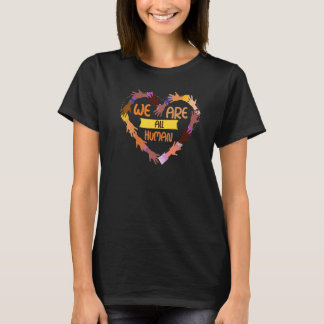 T-shirt Mois de l'histoire noire Nous sommes tous humains