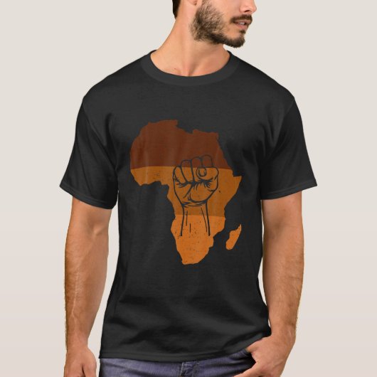T-shirt Mois De L'Histoire Noire Premier Cadeau Pour Les F (Devant)