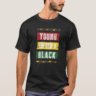T-shirt Mois de l'histoire noire T Young Ed Africaine femm