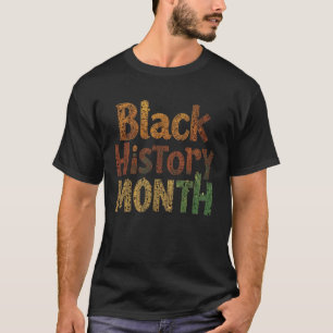 T-shirt Mois de l'histoire noire - Unité en couleur