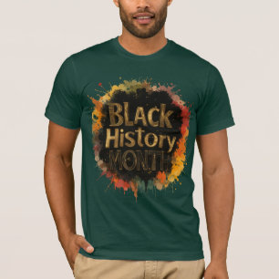 T-shirt Mois de l'histoire noire - Unité en couleur