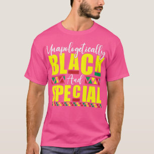 T-shirt Mois de l'histoire spéciale et noire sans excuses 