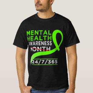 T-shirt Mois De Mai De Sensibilisation À La Santé Mentale