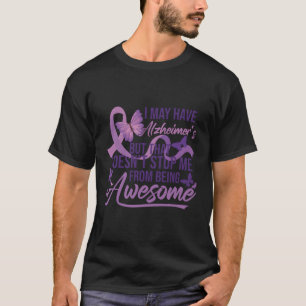 T-shirt Mois De Sensibilisation À La Maladie D'Alzheimer J