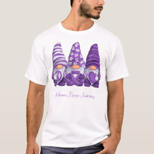 T-shirt Mois de sensibilisation à la maladie d'Alzheimer R