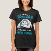 T-shirt Mois de sensibilisation à la neuralgie Trigeminal  (Devant)