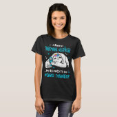T-shirt Mois de sensibilisation à la neuralgie Trigeminal  (Devant entier)