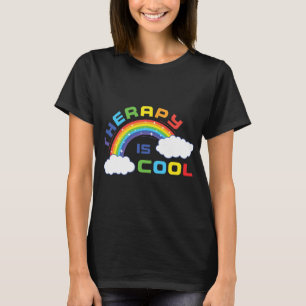 T-shirt Mois de sensibilisation à la santé La thérapie est