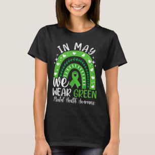 T-shirt Mois De Sensibilisation À La Santé Mentale En Mai