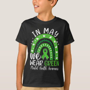 T-shirt Mois De Sensibilisation À La Santé Mentale En Mai