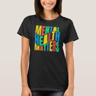 T-shirt Mois de sensibilisation à la santé mentale Matière