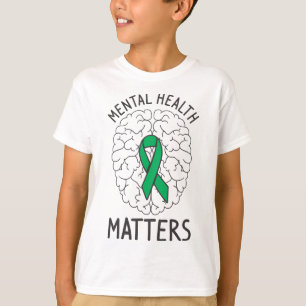 T-shirt Mois de sensibilisation à la santé Problèmes de sa