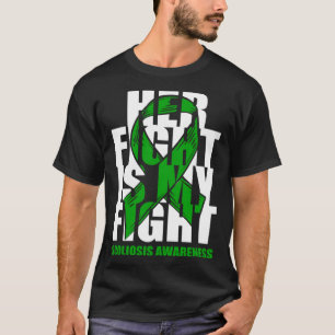 T-shirt Mois de sensibilisation à la scoliose Juin Ruban v