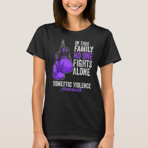T-shirt Mois de sensibilisation à la violence domestique G