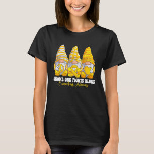 T-shirt Mois de sensibilisation à l'endométriose Ruban jau