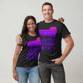 T-shirt Mois De Sensibilisation À L'Épilepsie En Novembre  (Unisexe)