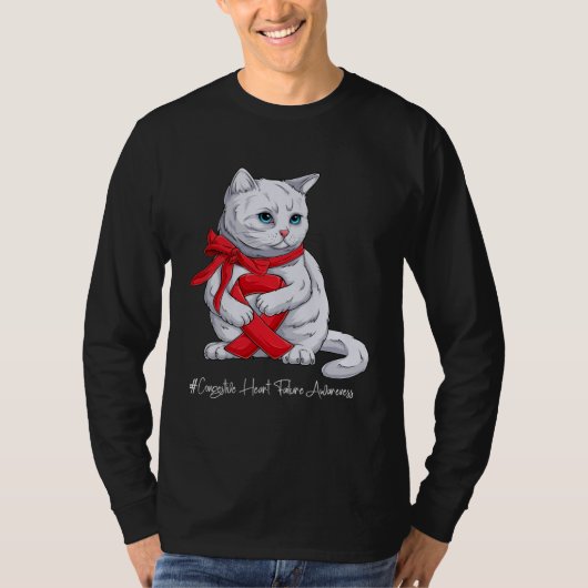 T-shirt Mois de sensibilisation à l'insuffisance cardiaque (Devant)