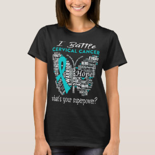 T-shirt Mois de sensibilisation au cancer du col utérin C