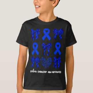 T-shirt Mois de sensibilisation au cancer du côlon femmes
