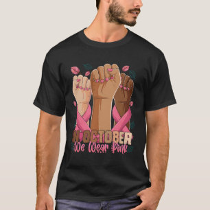 T-shirt Mois De Sensibilisation Au Cancer Du Sein En Octob