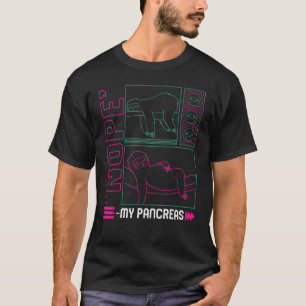T-shirt Mois de sensibilisation au diabète T1d Guerrier No
