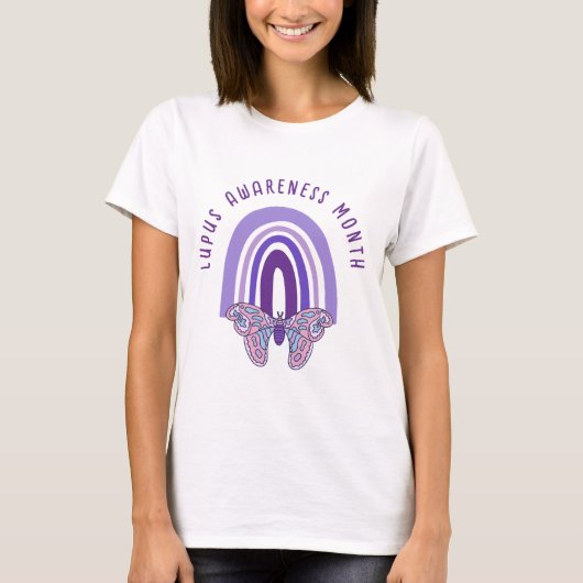 T-shirt Mois de sensibilisation au lupus (Devant)