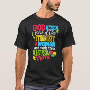 T-shirt Mois de sensibilisation autistique Autisme Maman P