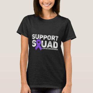 T-shirt Mois De Sensibilisation De L'Escadron Lupus Pour L