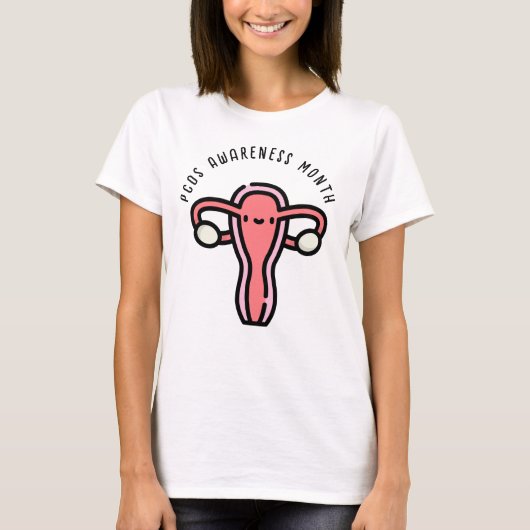 T-shirt Mois de sensibilisation du PCOS (Devant)