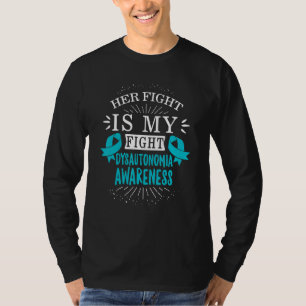T-shirt Mois de sensibilisation Dysautonomia Turquoise Rib