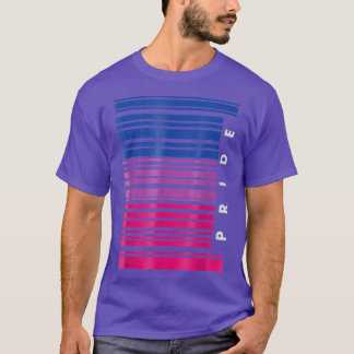T-shirt Mois de sensibilisation LGBT Code barre Panseual P