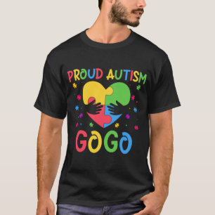 T-shirt Mois de Sensibilisation sur l'autisme familiale co