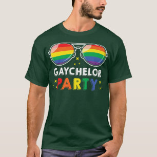 T-shirt Mois des fiertés LGBTEnterrement de vie de garçon