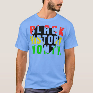 T-shirt mois d'histoire noire