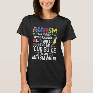 T-shirt Mois du parcours des mamans sensibilisées à l'auti